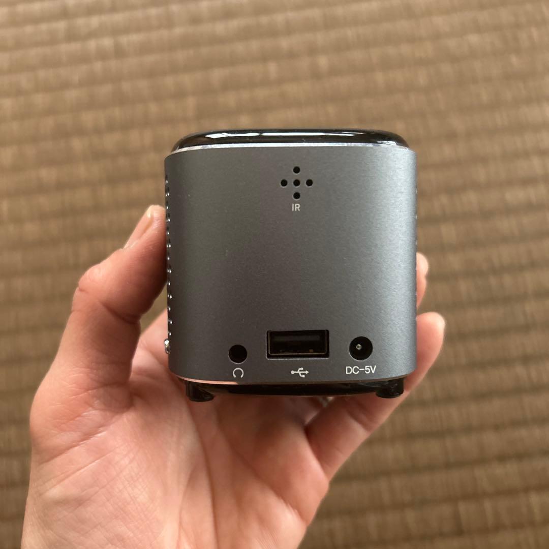 MAXZEN ポータブルスマートプロジェクター MP-D07HC-BK