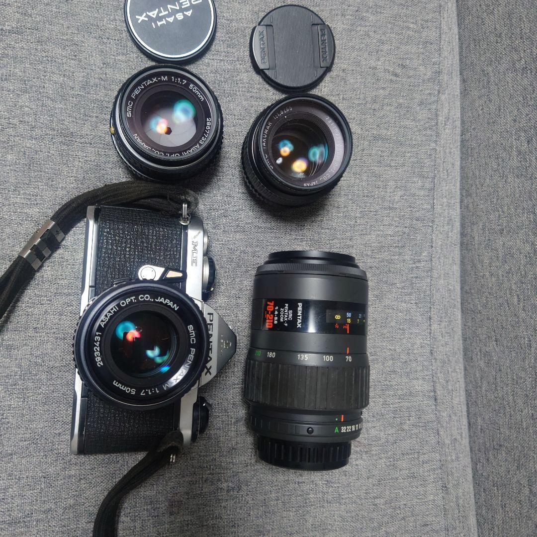 PENTAX ME 一眼レフカメラ レンズ3本セット