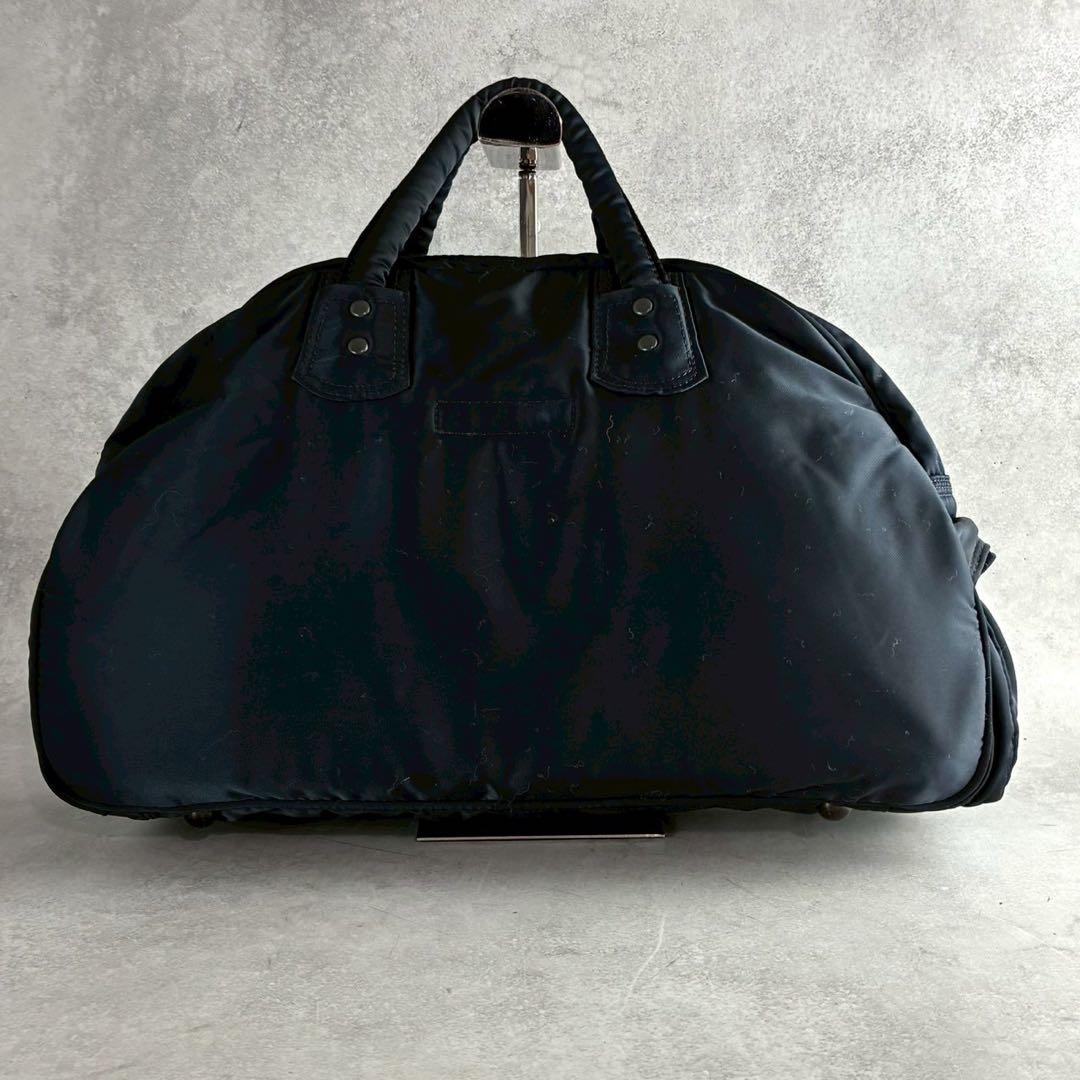 美品　廃盤品　ヘッドポーター　タンカー　ミニボストンバッグ　ナイロン　ブラック