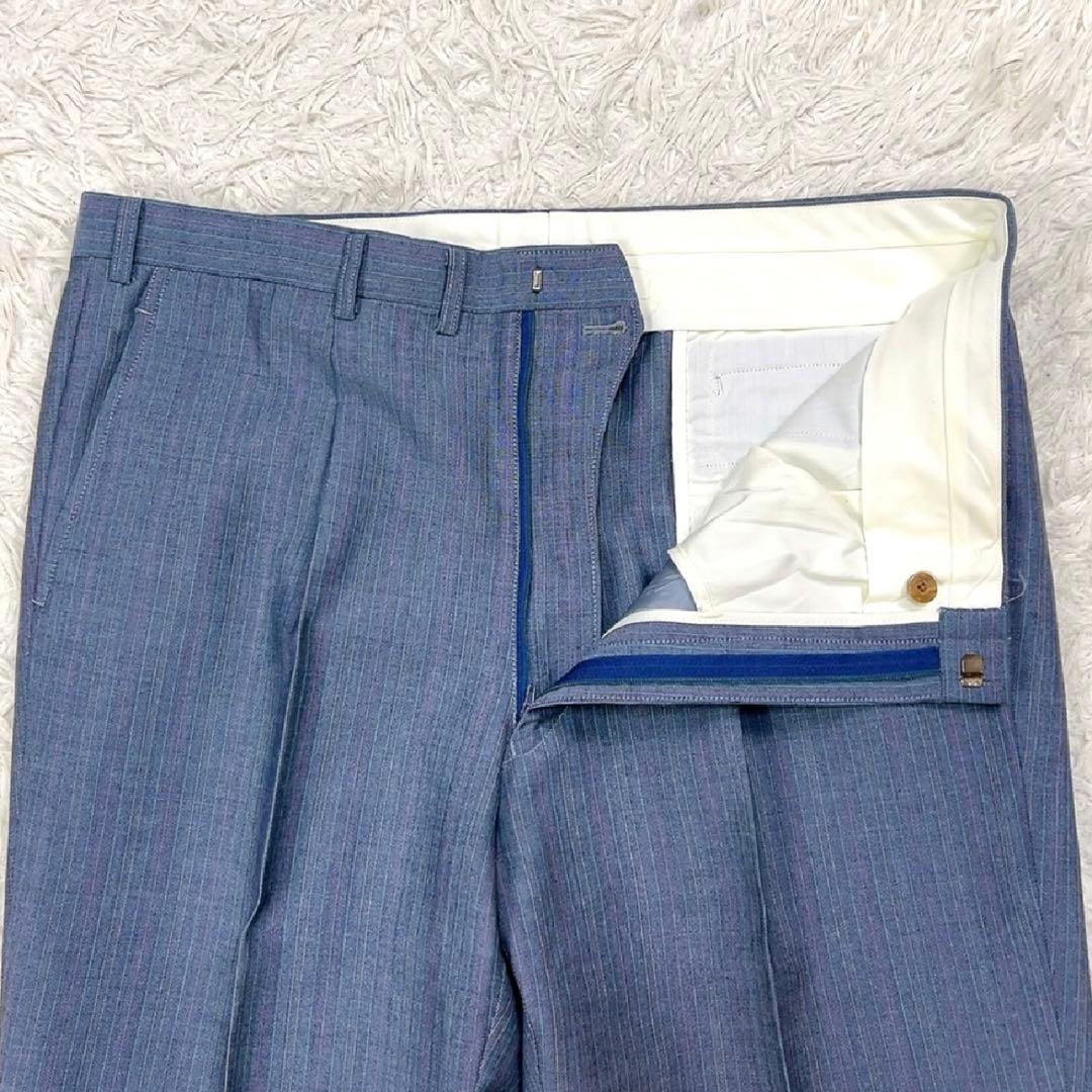 バーバリー セットアップ スーツ ジャケット パンツ BE5 M相当 グレー系