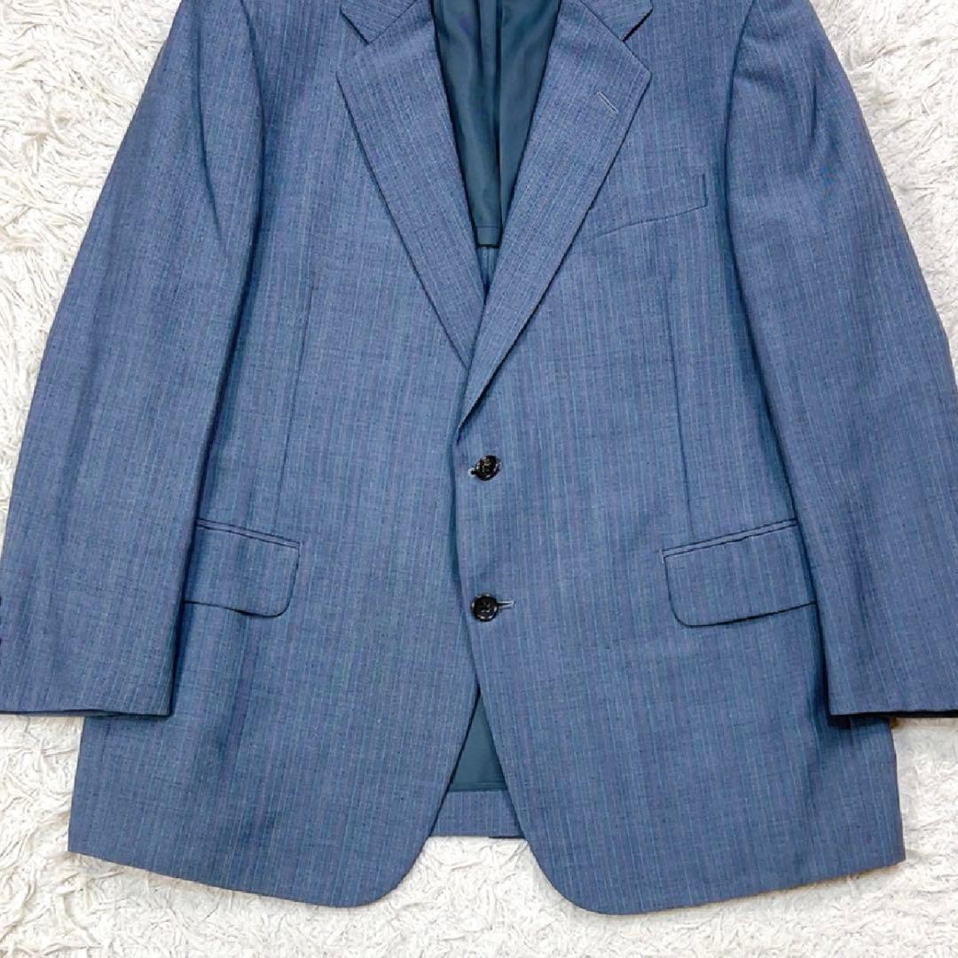 バーバリー セットアップ スーツ ジャケット パンツ BE5 M相当 グレー系