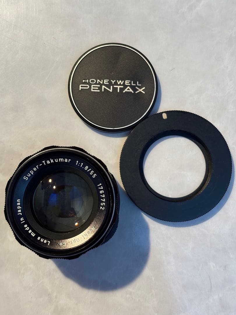 Canon EOS-3 Takumar50/1.8 M42アダプター付き