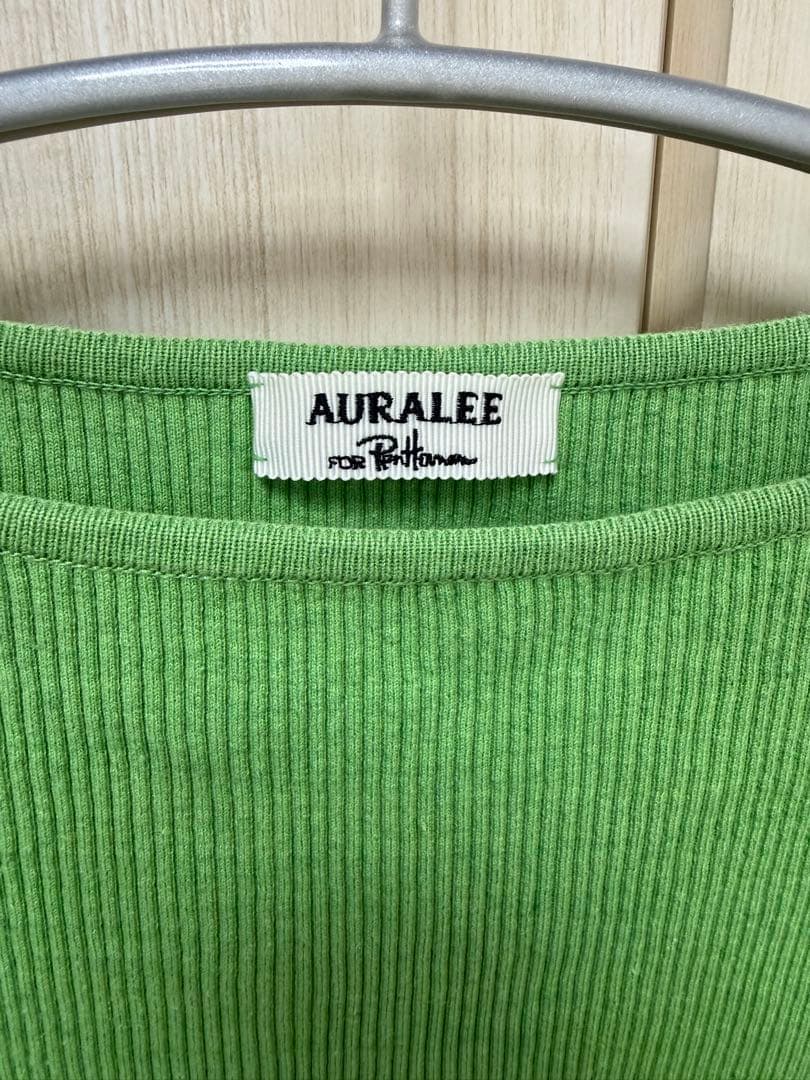 ロンハーマン AURALEEグリーンボートネック