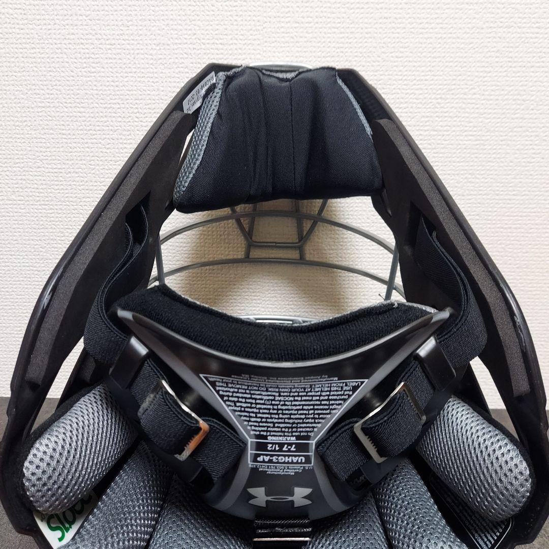あ*わ様 UA アンダーアーマー　ホッケー型　キャッチャーヘルメット　大人用