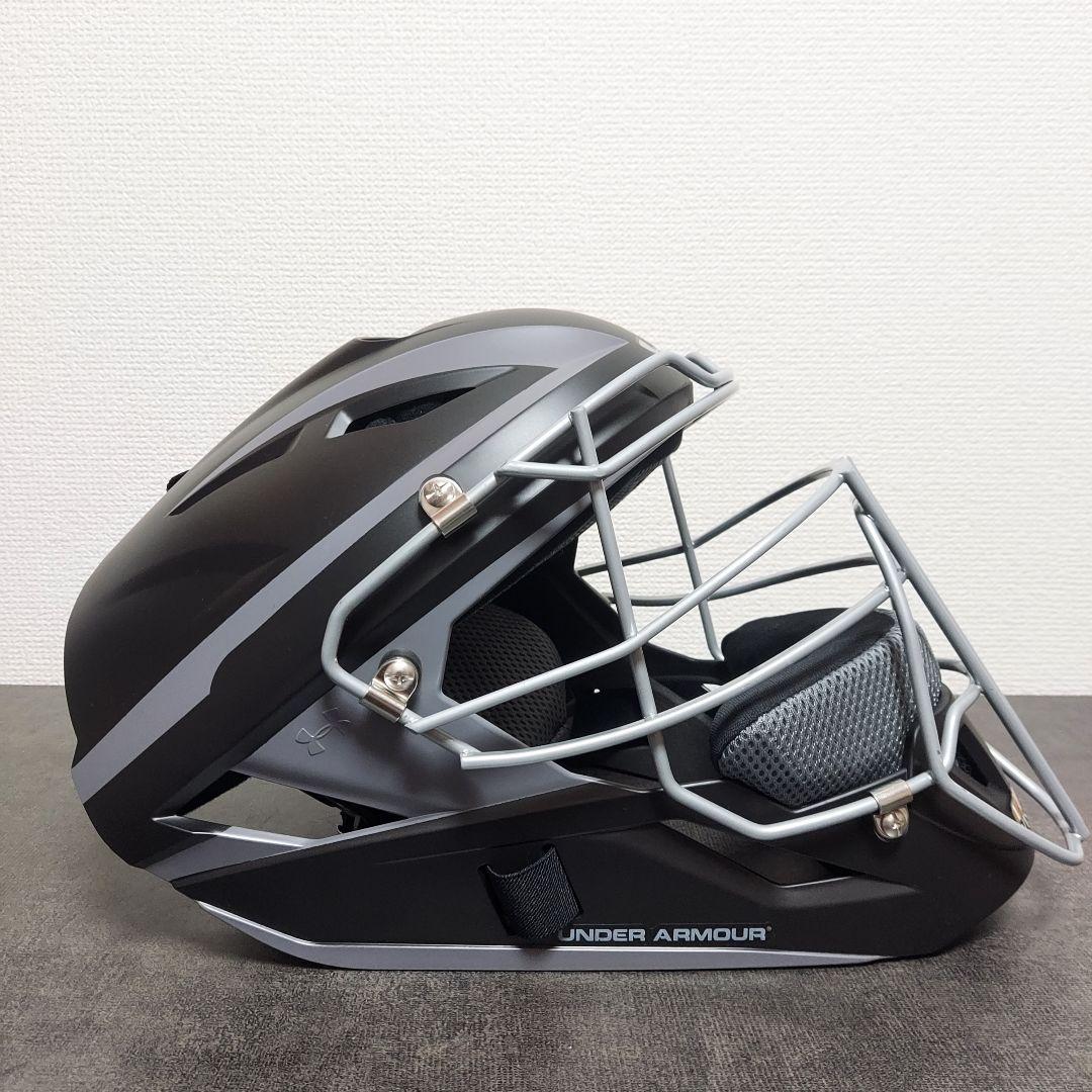あ*わ様 UA アンダーアーマー　ホッケー型　キャッチャーヘルメット　大人用