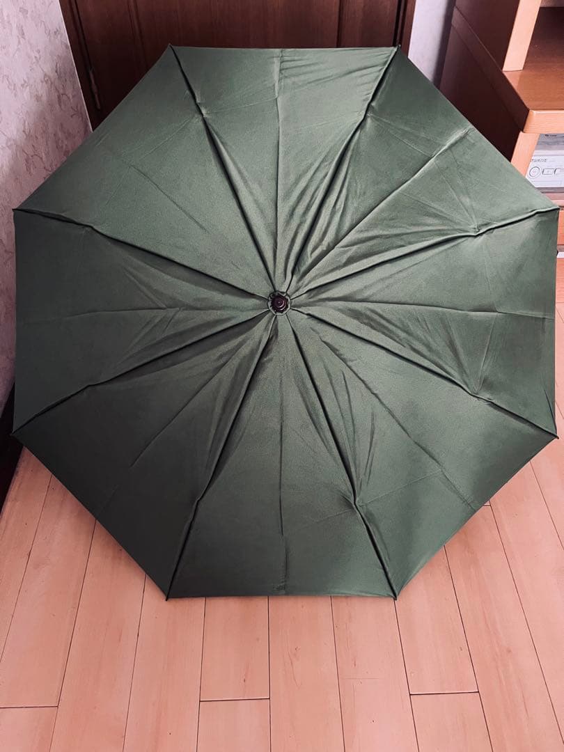 小宮商店折りたたみ傘和花晴雨兼用モスグリーン