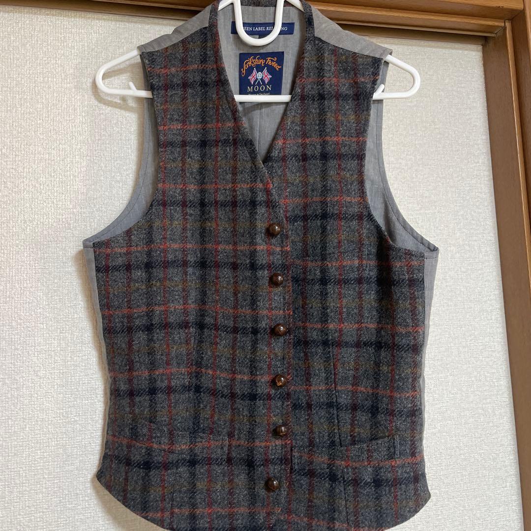 Yorkshire Tweed MOON チェック柄ジャケット M