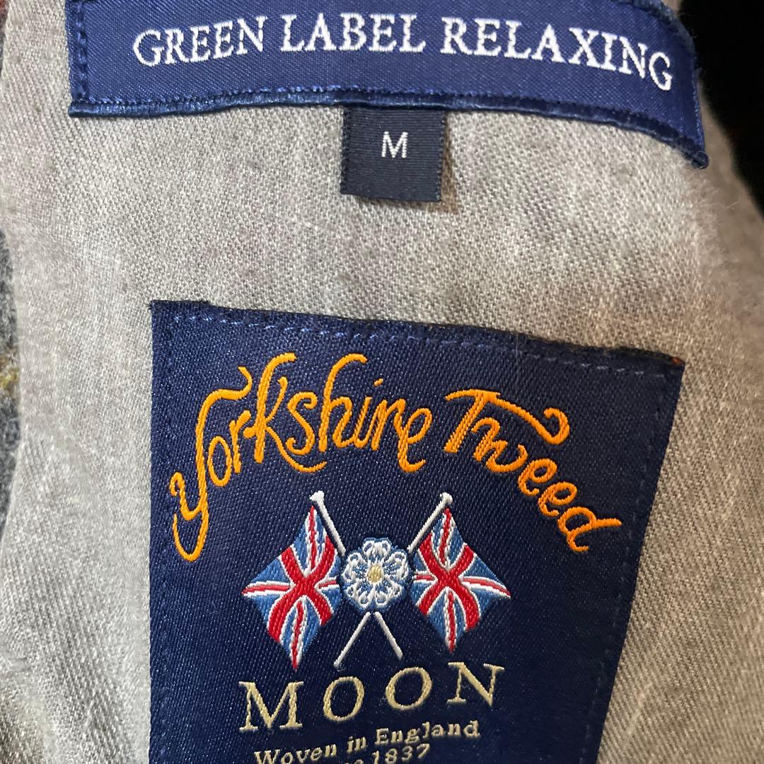 Yorkshire Tweed MOON チェック柄ジャケット M