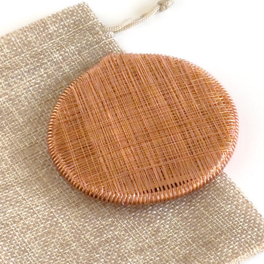 【高波動】オーラコイル ルンルの植原氏推奨形状 歪みなき美しい手仕事 銅製麻袋付