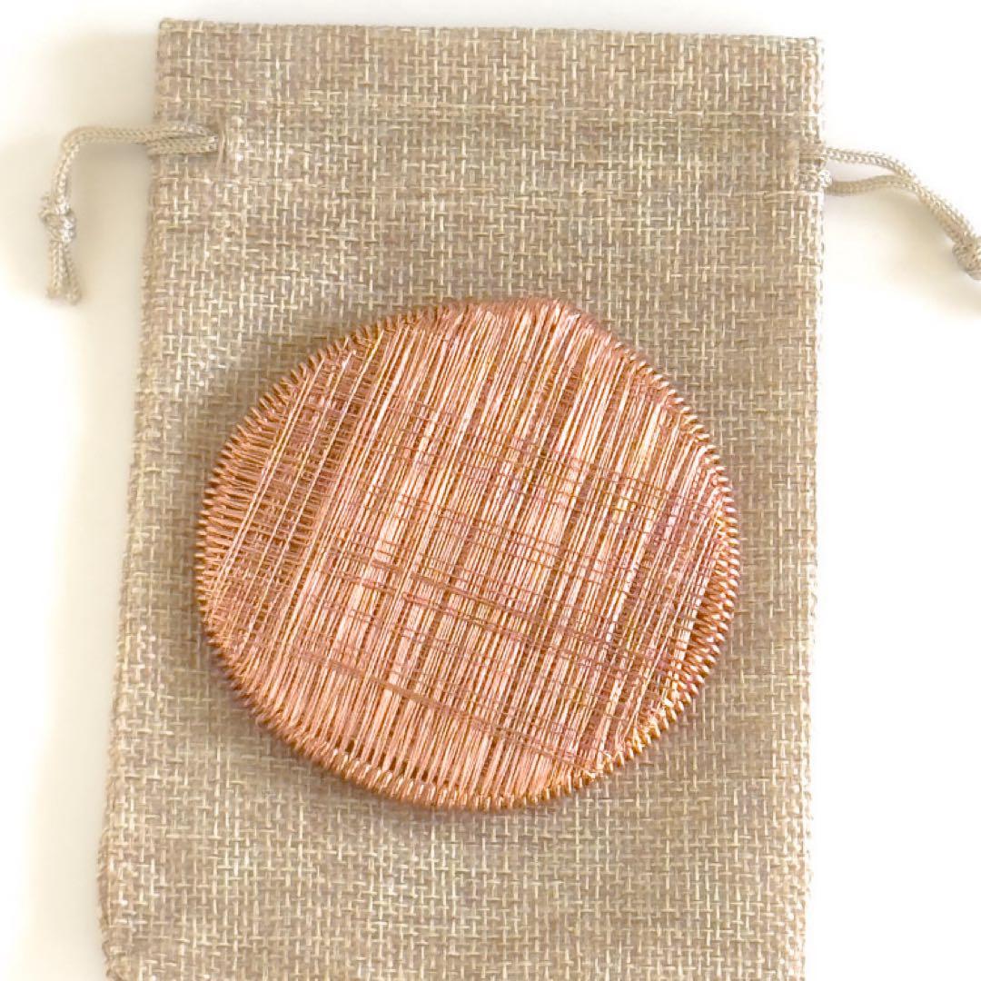 【高波動】オーラコイル ルンルの植原氏推奨形状 歪みなき美しい手仕事 銅製麻袋付