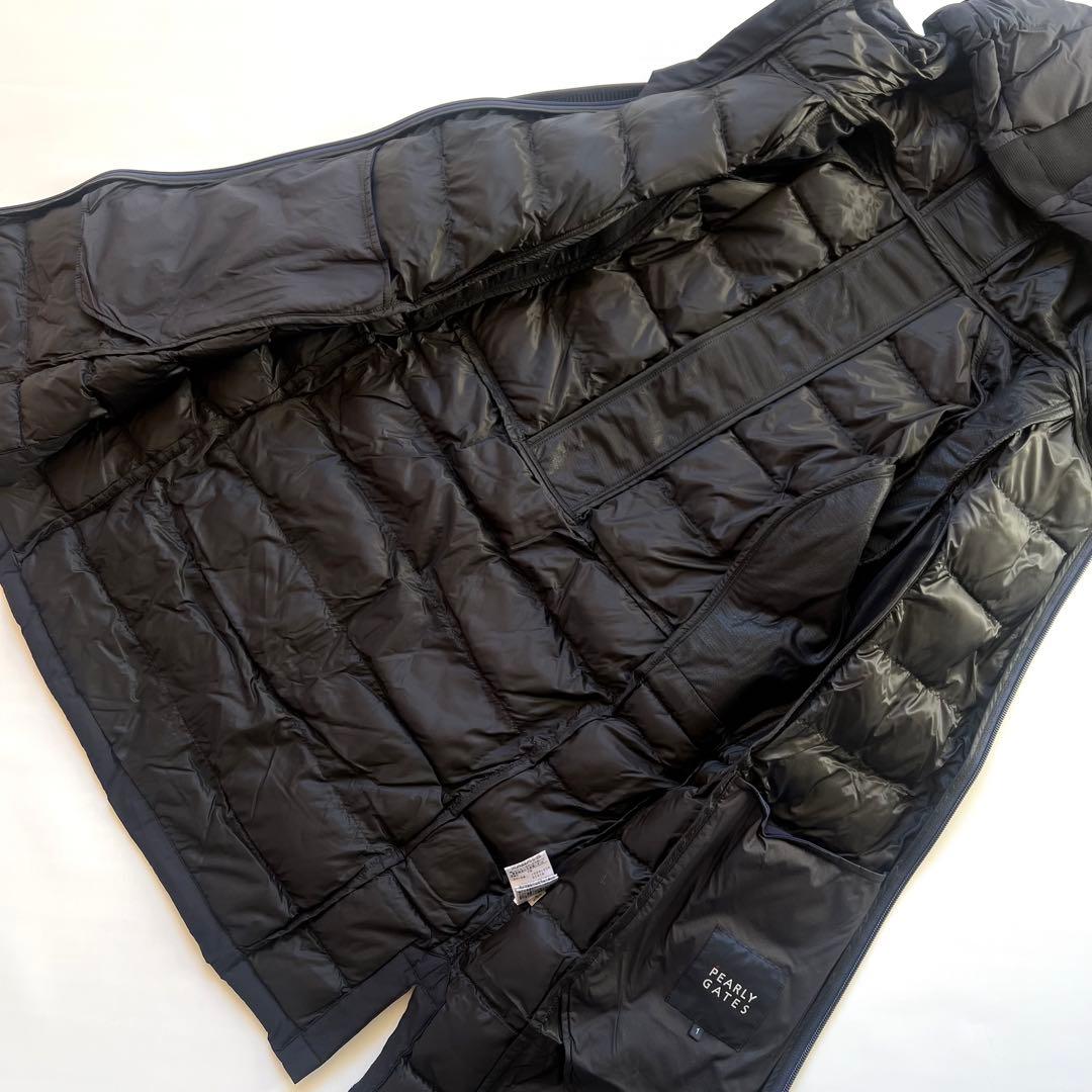 Pearlygates パーリーゲイツ　ダウンコート　中綿　レディース　ロゴ　S
