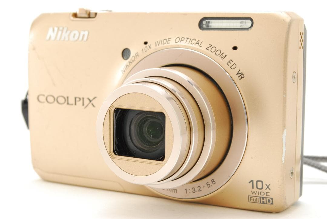Nikon COOLPIX s6300 ゴールド 10倍ズーム 動作確認済み
