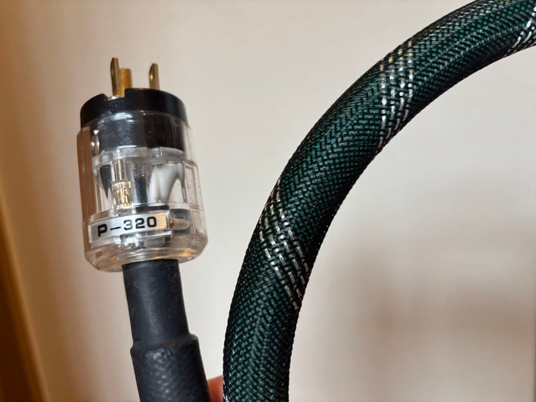 自作　極太電源ケーブル　150cm