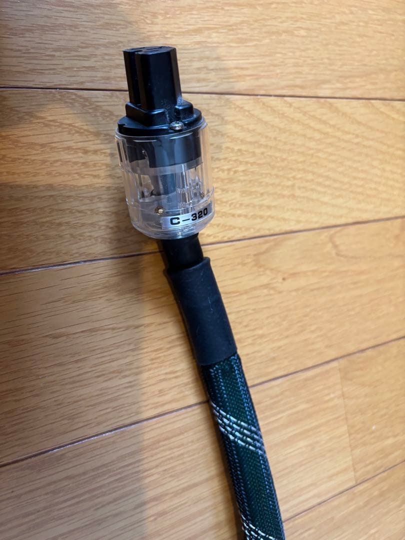 自作　極太電源ケーブル　150cm