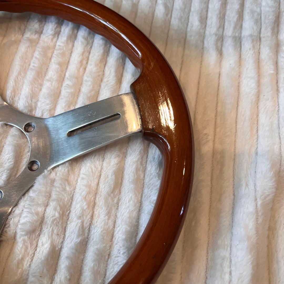 美品　Nardi ナルディ　ウッド　33π ステアリング