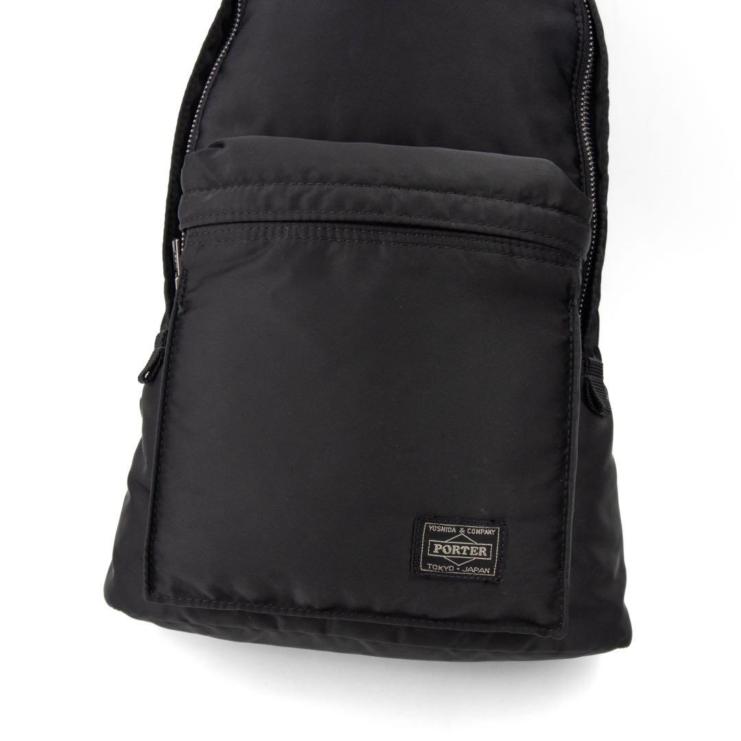 A031【美品】ポーター／タンカー　リュック　デイパック　バックパック　ブラック