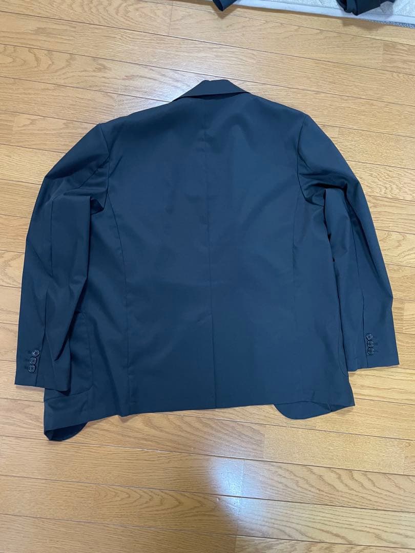 WWS テーラードジャケット・ ブラック　Mサイズ　セットアップ