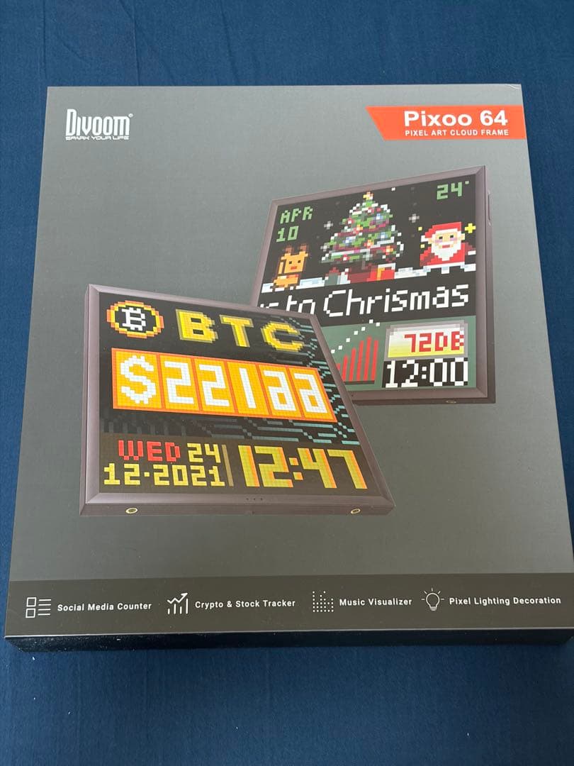 Divoom Pixoo 64 LEDピクセルディスプレイ