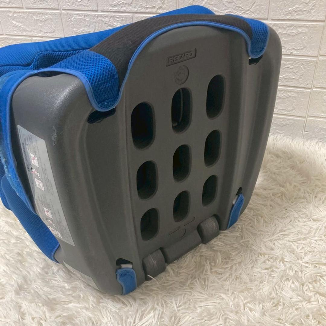 【美品】レカロ スタート アールワン ジュニアシートターマックブルー