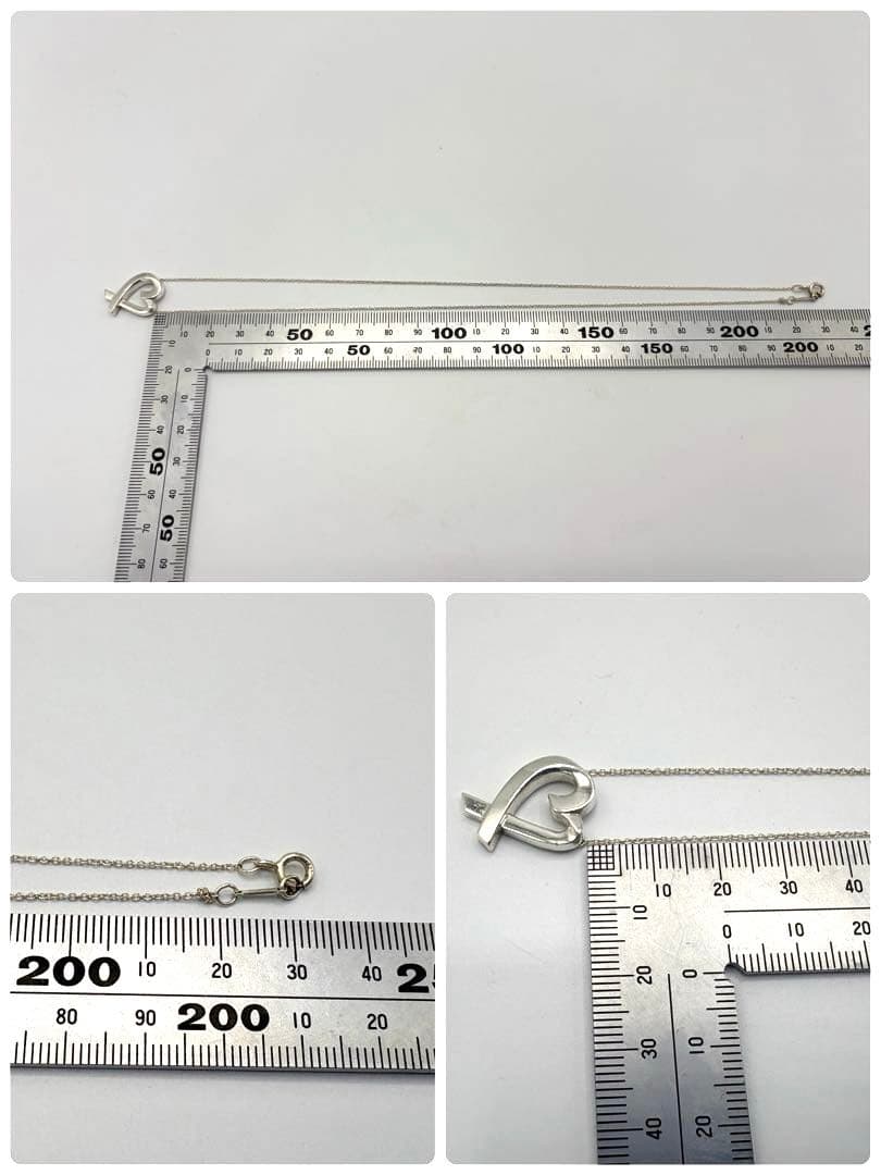 Tiffany & Co. ラビングハートネックレスL