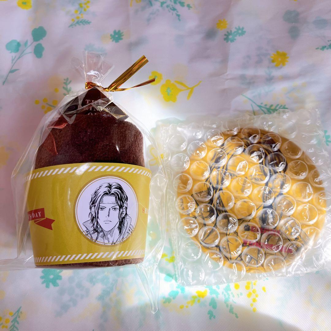 幸村精市 カップケーキタオル 缶ミラー セット