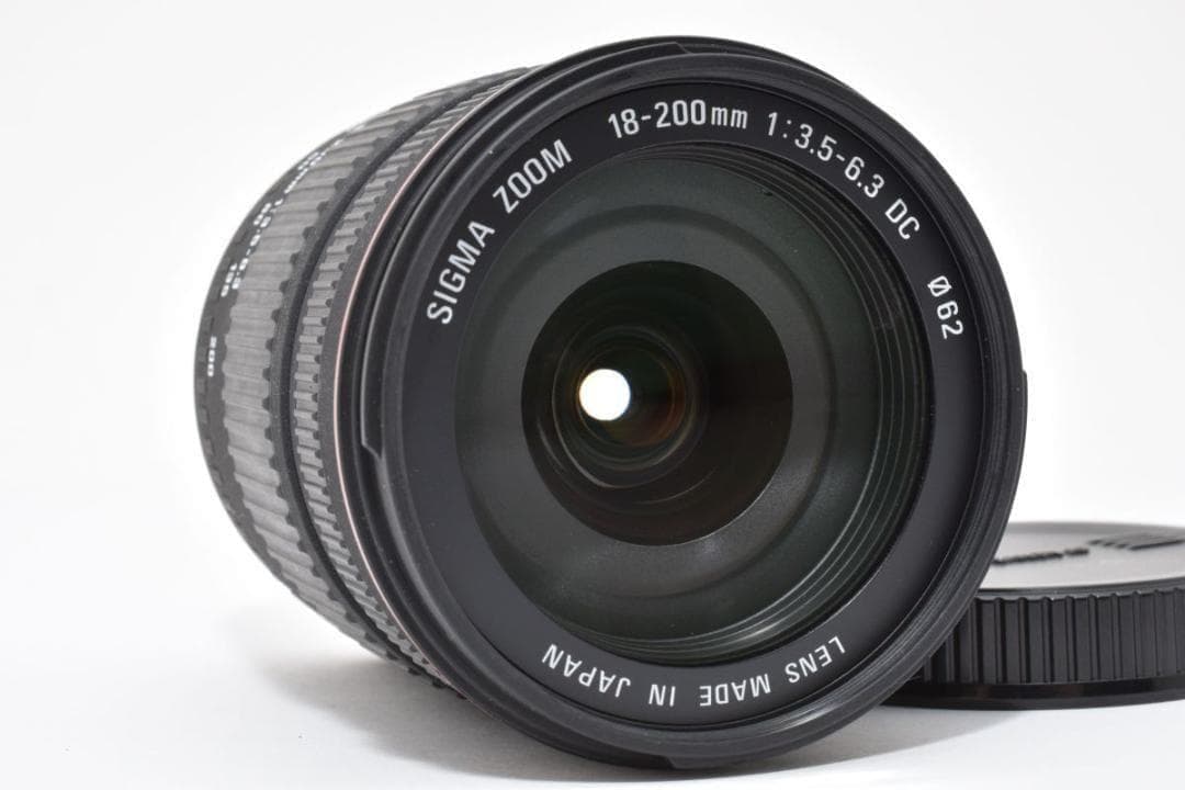 SIGMA シグマ 18-200mm F3.5-6.3 DC Canon レンズ