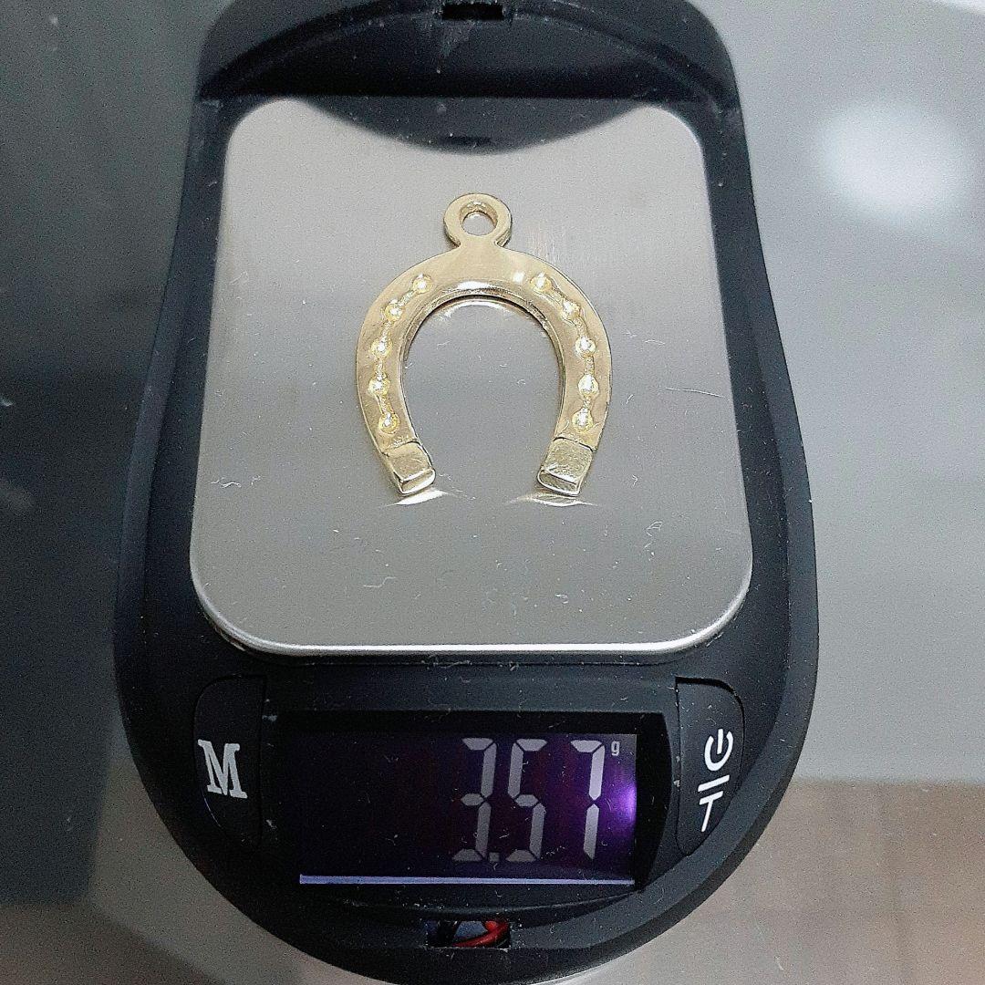 K18 イタリア製 馬蹄 チャーム