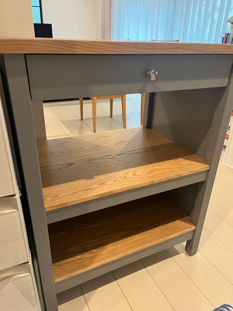 【5/25まで出品】IKEA (イケヤ)　アイランド　キャビネット