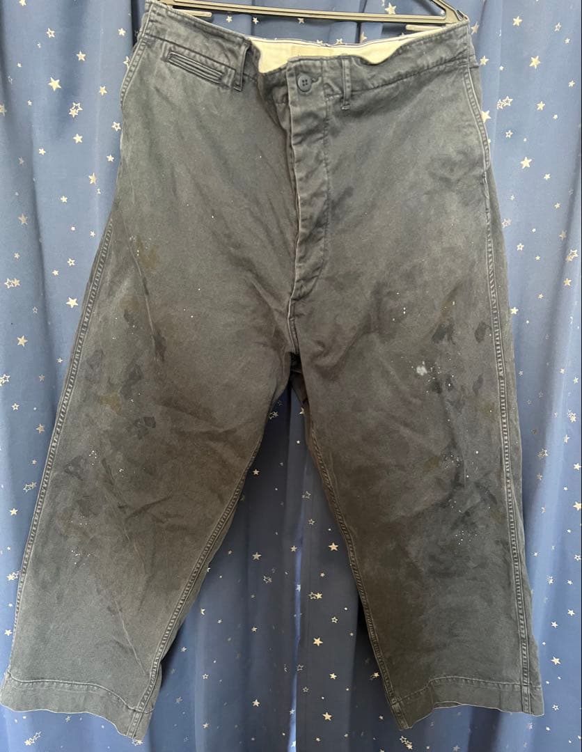 パンツ BOWWOW WORK TROUSERS DUSTY