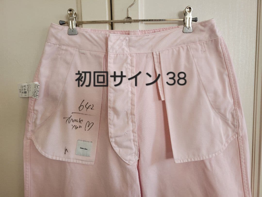 spick and span チノワイドパンツ higuchi kaoriサイン