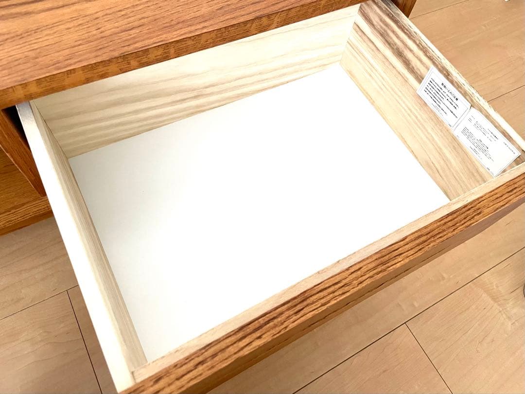 unico　SIGNE(シグネ)　テレビボード　ブラウン