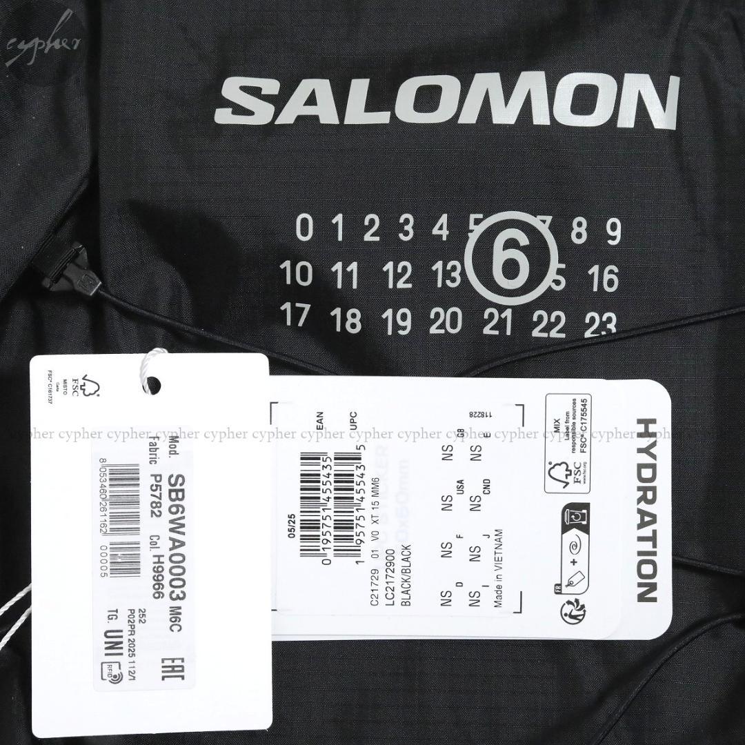 新品 25AW MM6 メゾンマルジェラ サロモン XT 15 バックパック 黒