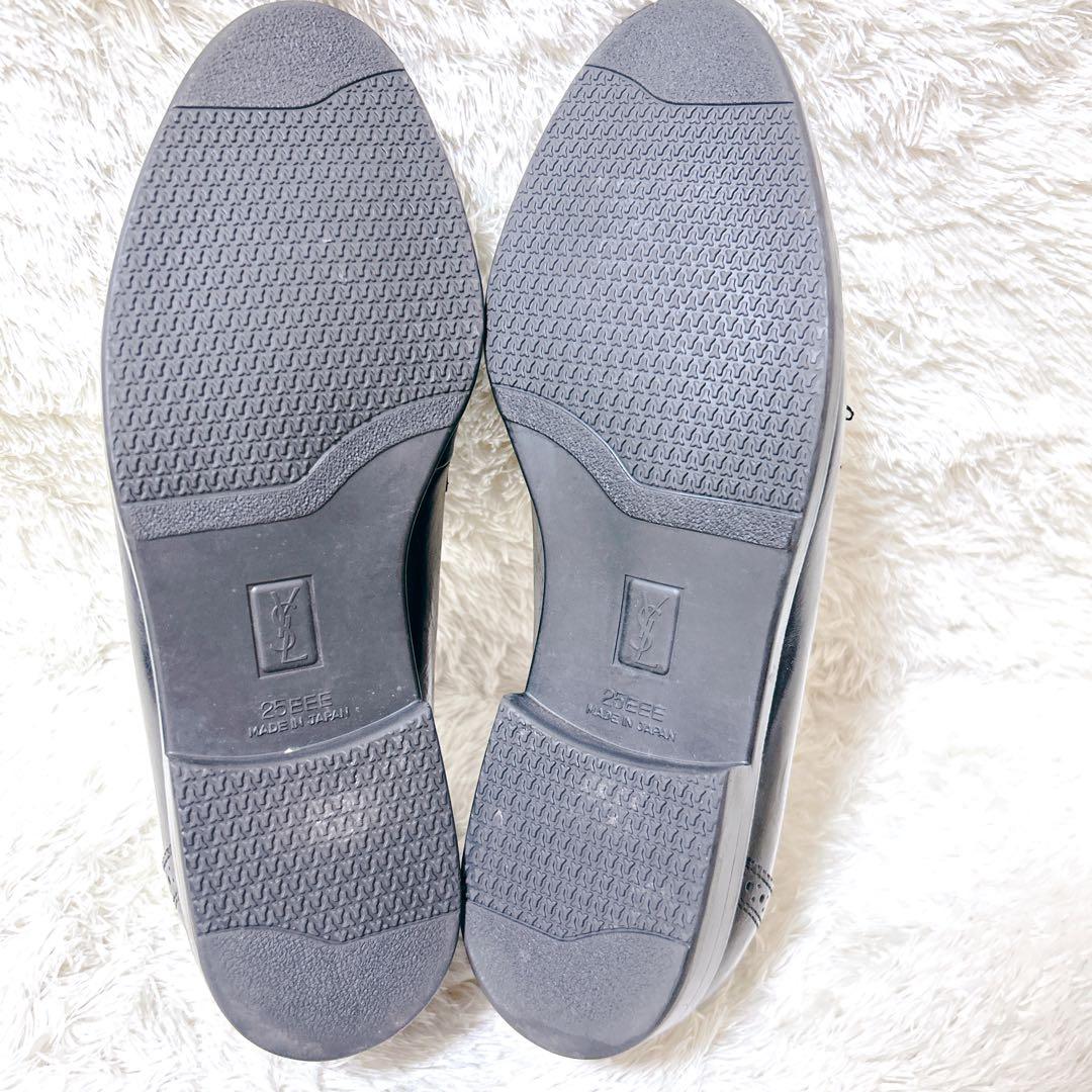 極美品　YVES SAINT LAURENT paris タッセル　ローファー