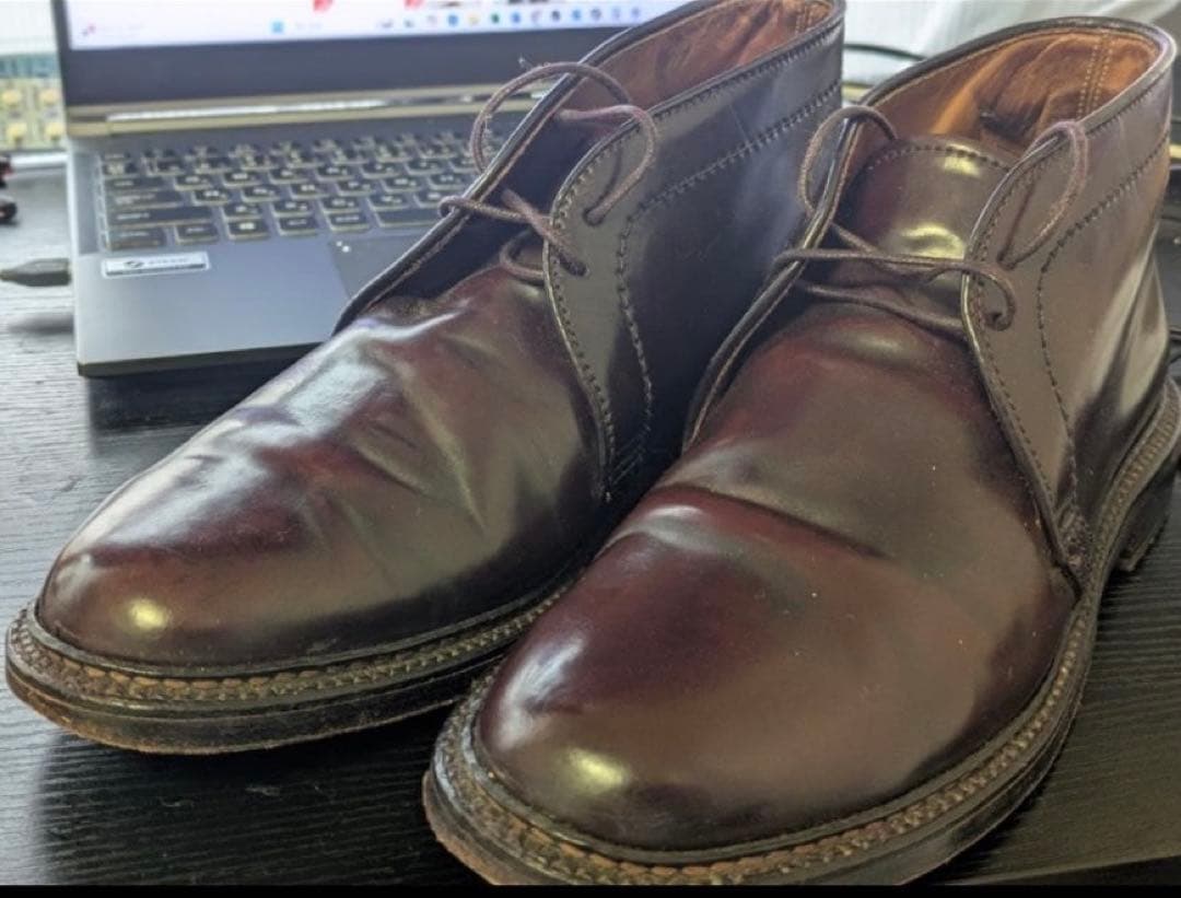 一月限定割引！オールデン バーガンディ1339チャッカブーツ6.2/1