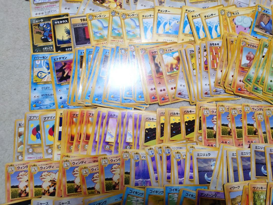 ポケモンカード　旧裏　ノーマル neo ゴースト　わるい　アンノーン　ニャース