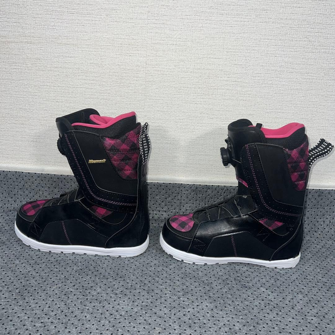 5回使用 24.5cm KISSMARK TGF ダイヤル スノーボードブーツ