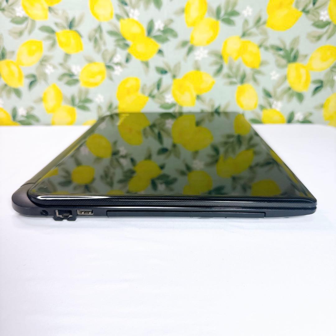 SSD1TB❤️メモリ12GB❤️薄型ブラックノートパソコン❤️大容量ハイスペック❤️