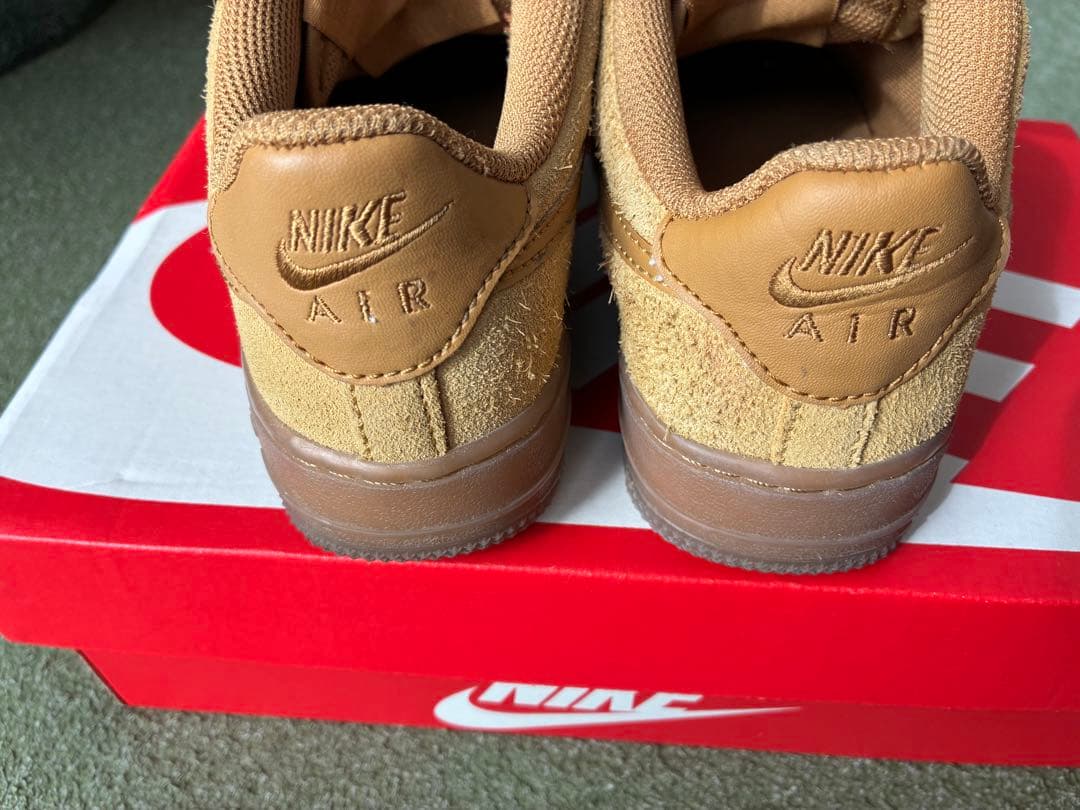 Nike Air force1ベージュ スエード スニーカー 20.0cm