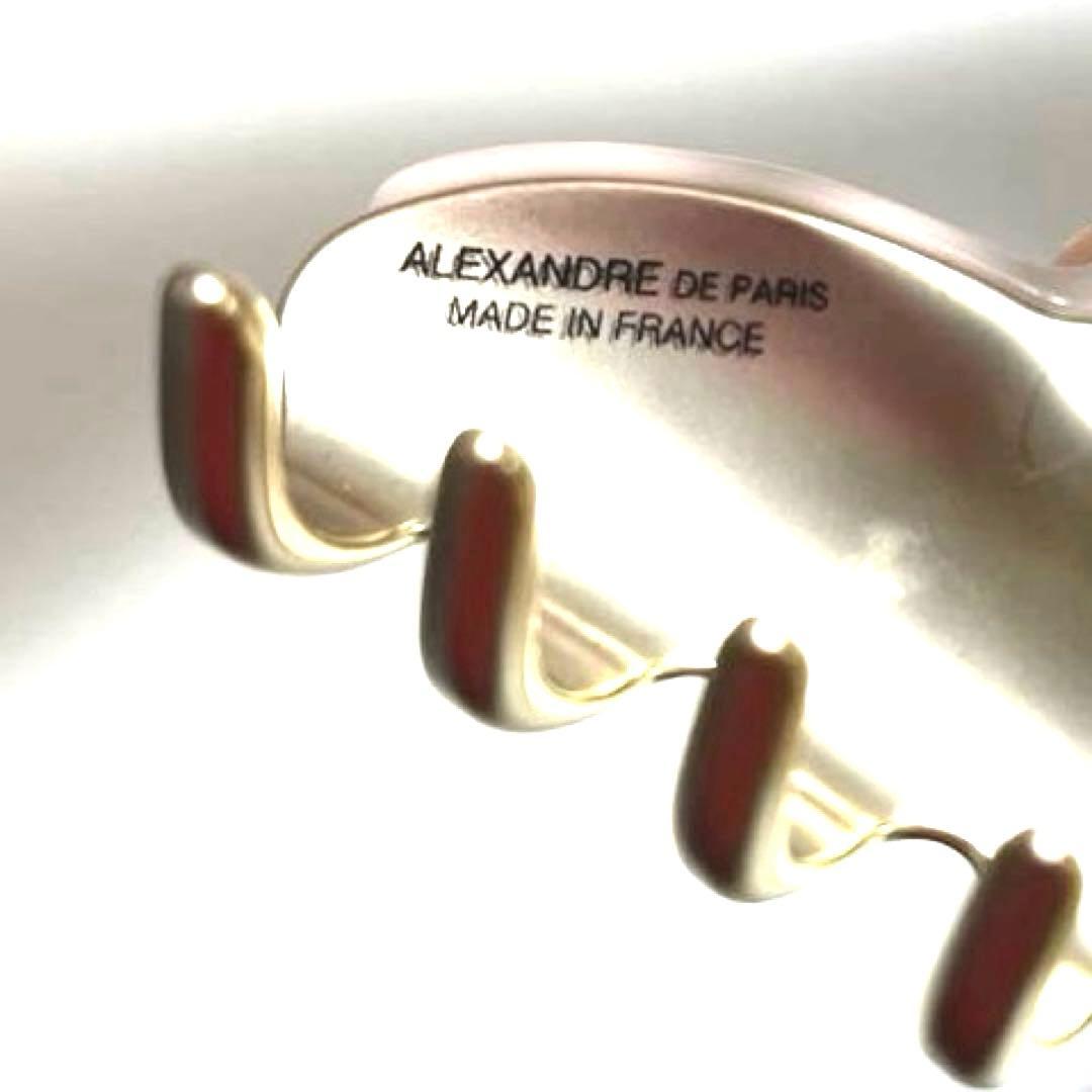 ♡新品♡ ALEXANDRE DE PARIS ヘアクリップ ベージュ M