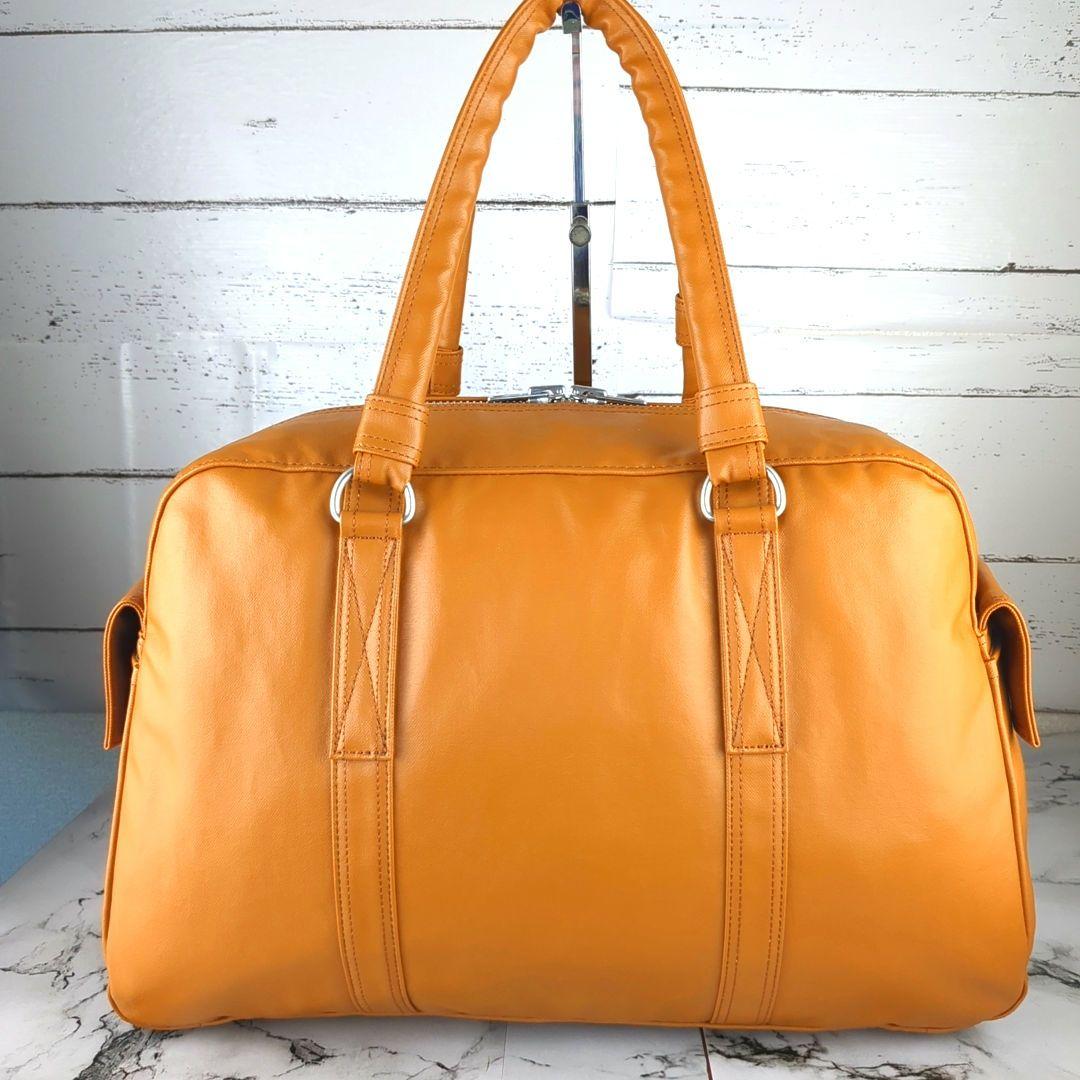 【未使用級】ポーター☆A4　フリースタイル　キャメル　ミニボストン　旅行