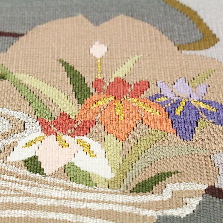 特選の逸品【爪掻き 本綴れ】　フォーマル～カジュアルまで…　開き名古屋帯・京袋帯