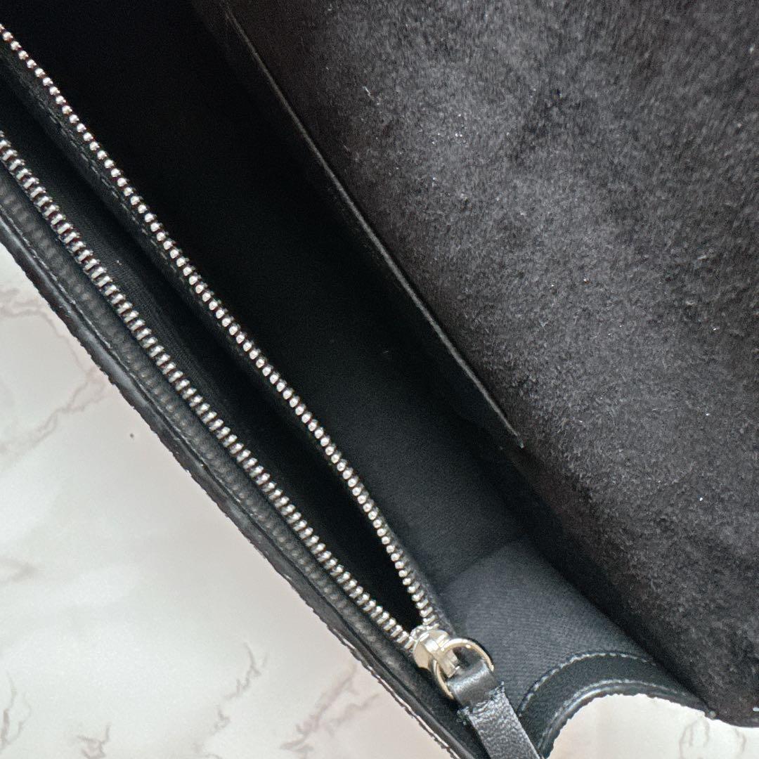 ジミーチュウ Jimmy Choo LILIA グリッターチェーンクラッチバッグ