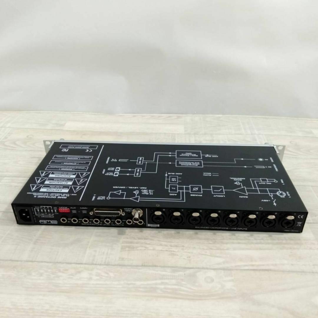 RME OCTAMIC II 8チャネルマイク/ラインプリアンプwith ADC