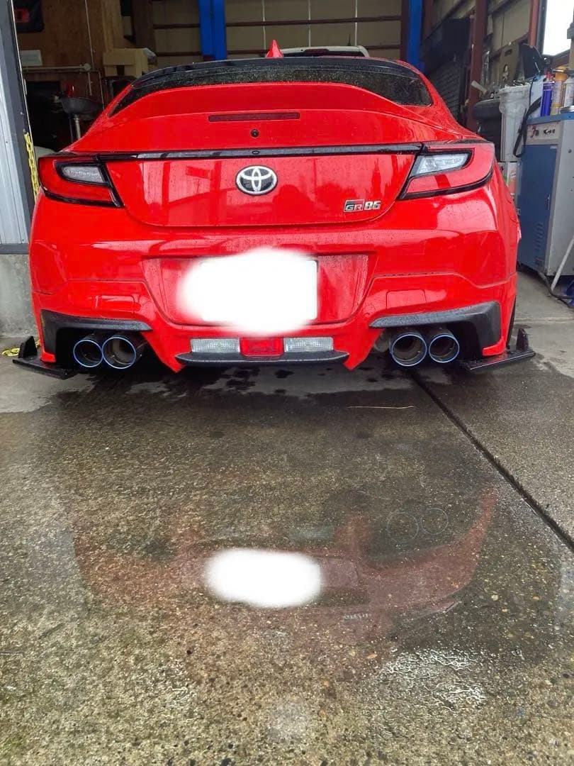 GR86 SPEC リアフラップ