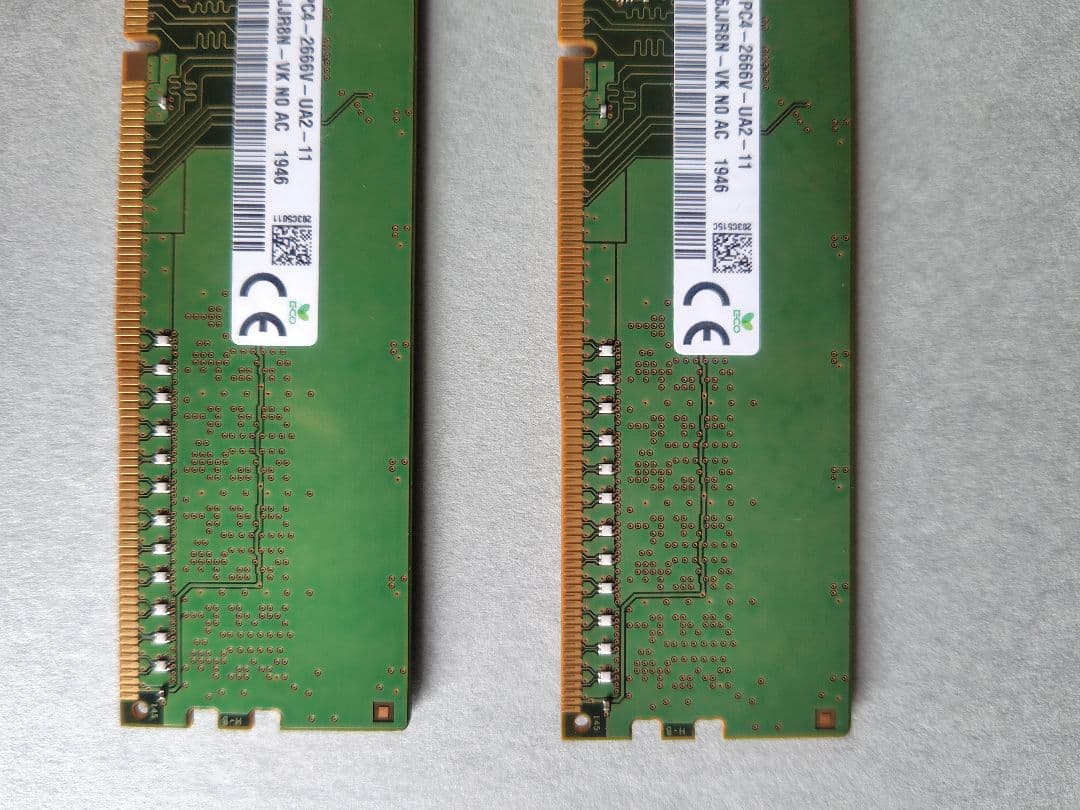 SK hynix DDR4 PC4-2666 8BG×2枚組(16GB)