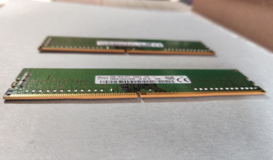 SK hynix DDR4 PC4-2666 8BG×2枚組(16GB)