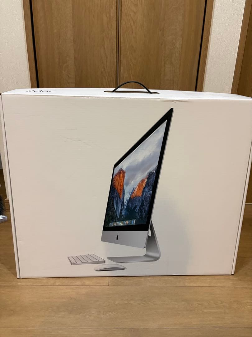 Apple iMac 27インチ 2015【5K Retina】初期化外箱有美品