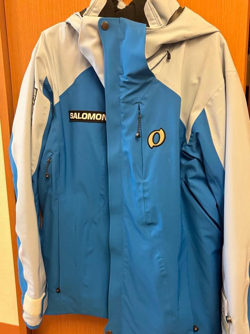 SALOMON スキーウェア 青/白 Hyglarer