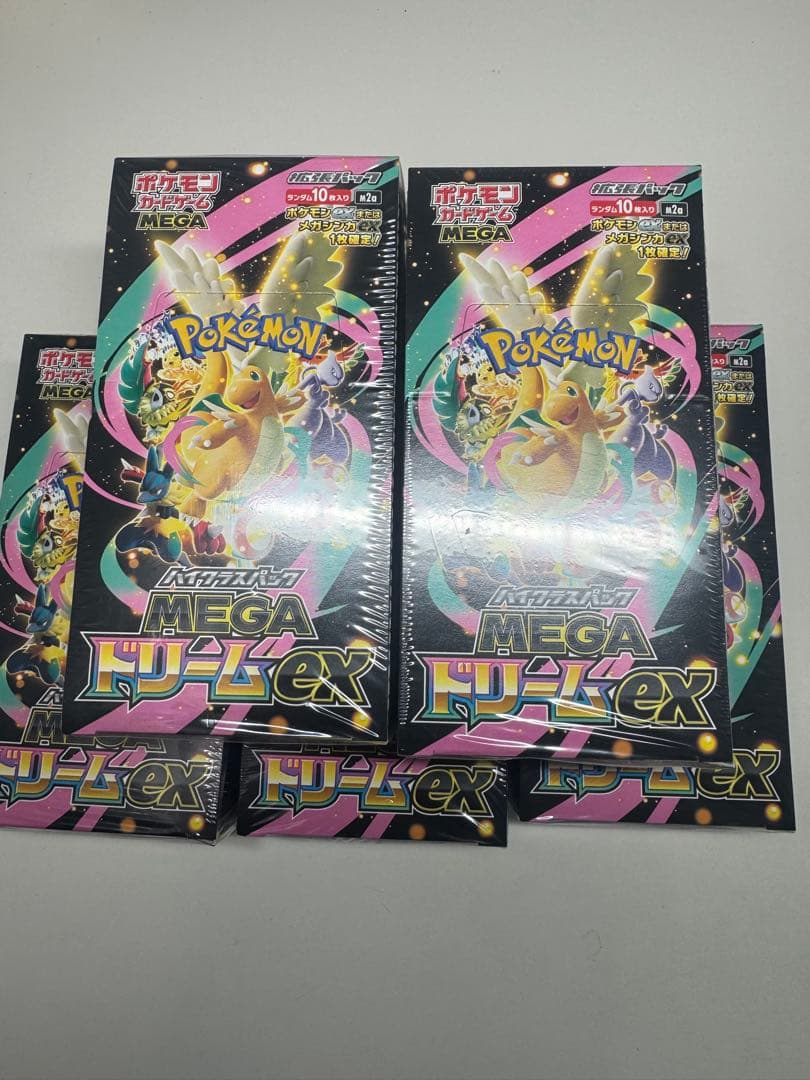 ポケモンカードゲーム MEGAドリームEX 5パック