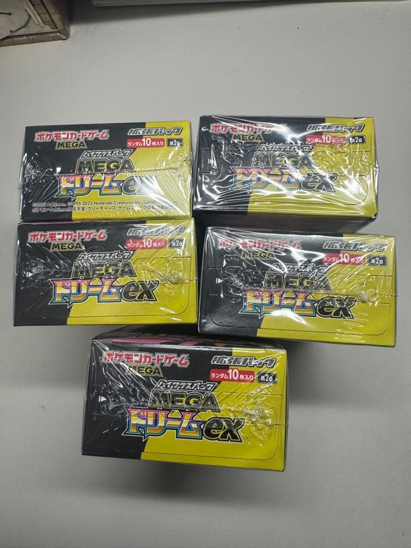 ポケモンカードゲーム MEGAドリームEX 5パック